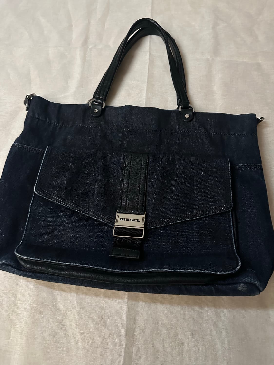 Diesel denim buckle tote bag 상품이미지2