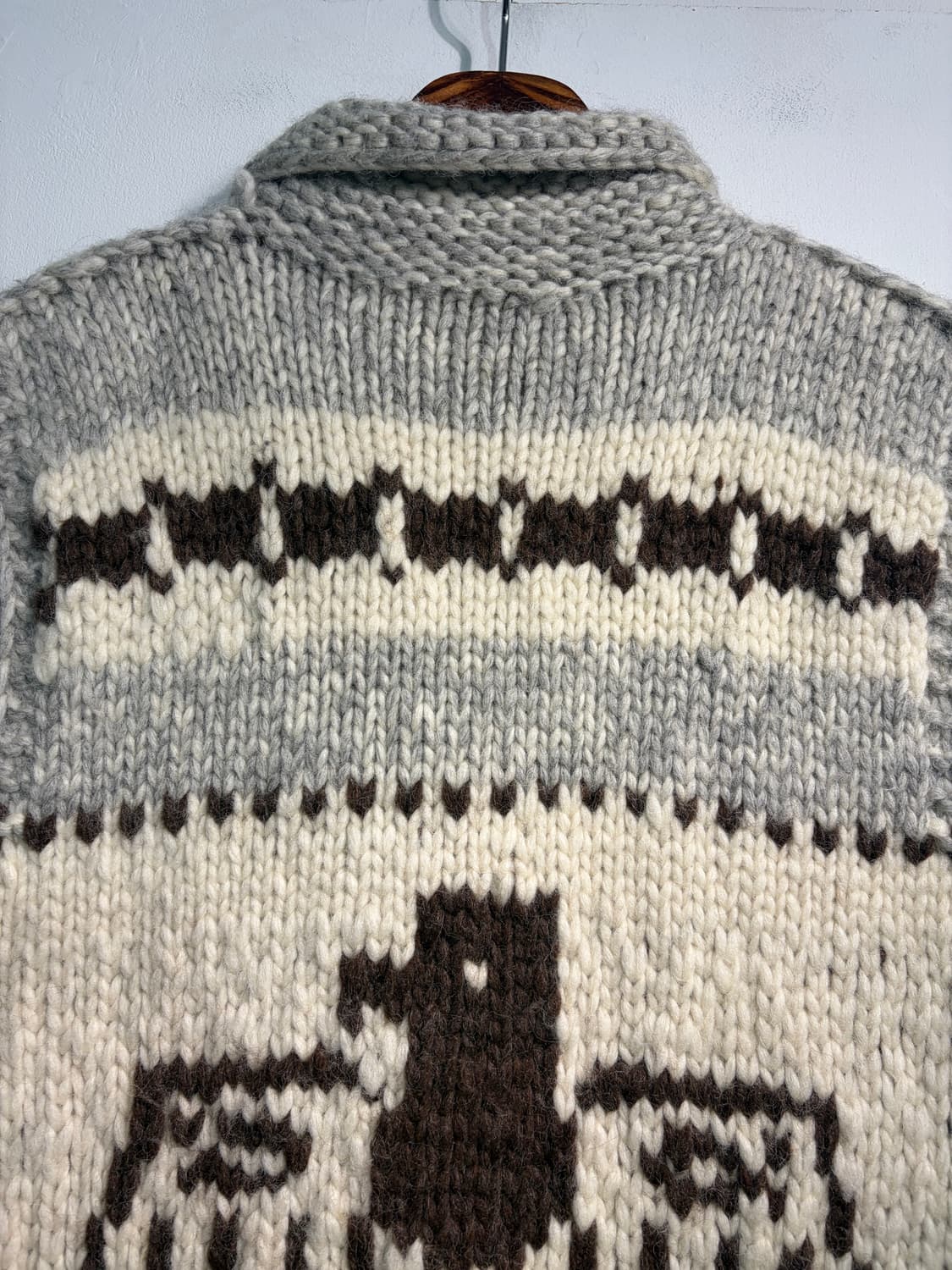 [M] 코위찬 썬더버드 헤비울 100% 베스트 집업  상품이미지8