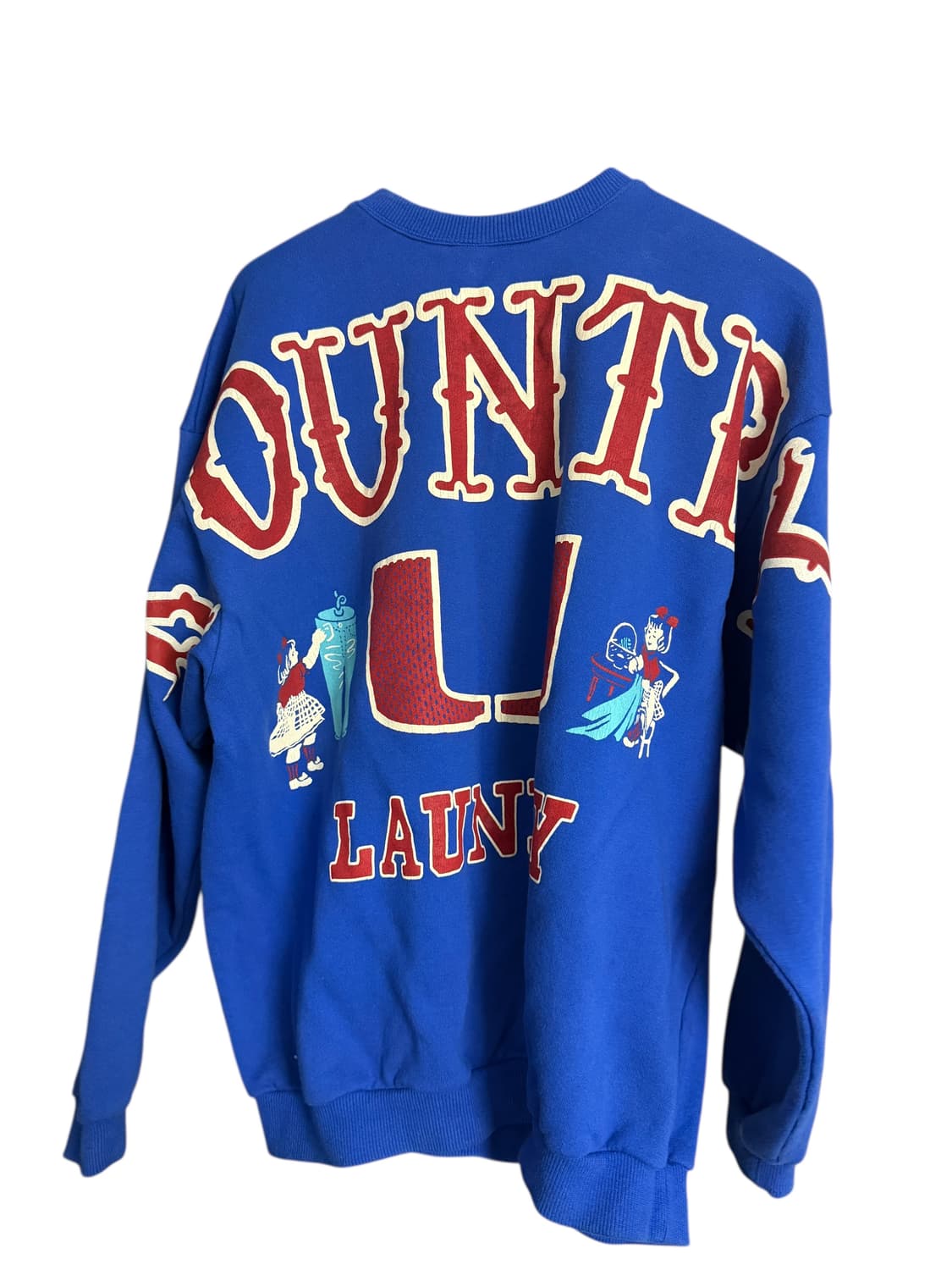 OS 캐피탈 kapital big kountry 크루넥 블루 상품이미지3