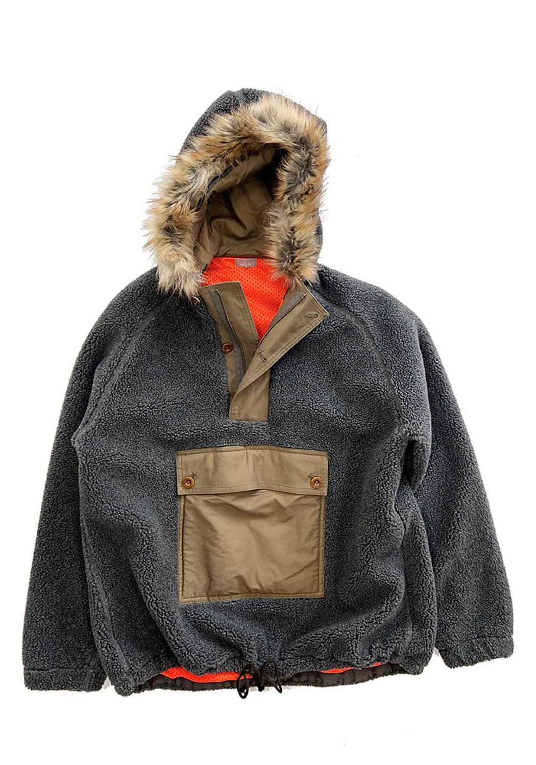 컬러비콘 플리스 후드 자켓 상품이미지1