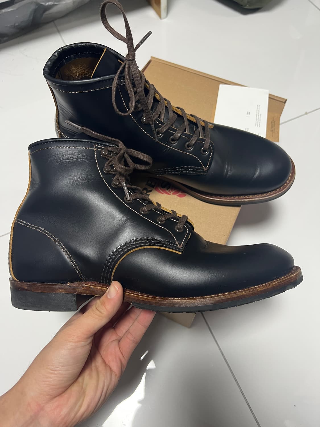 택포56) 레드윙 9060 벡맨 플랫박스 8D 260 상품이미지3