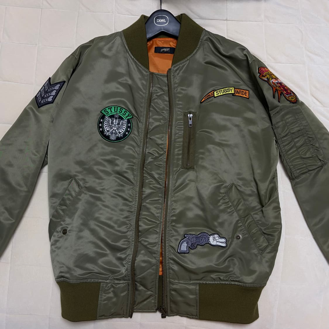 스투시 여성 항공점퍼 S사이즈 상품이미지1