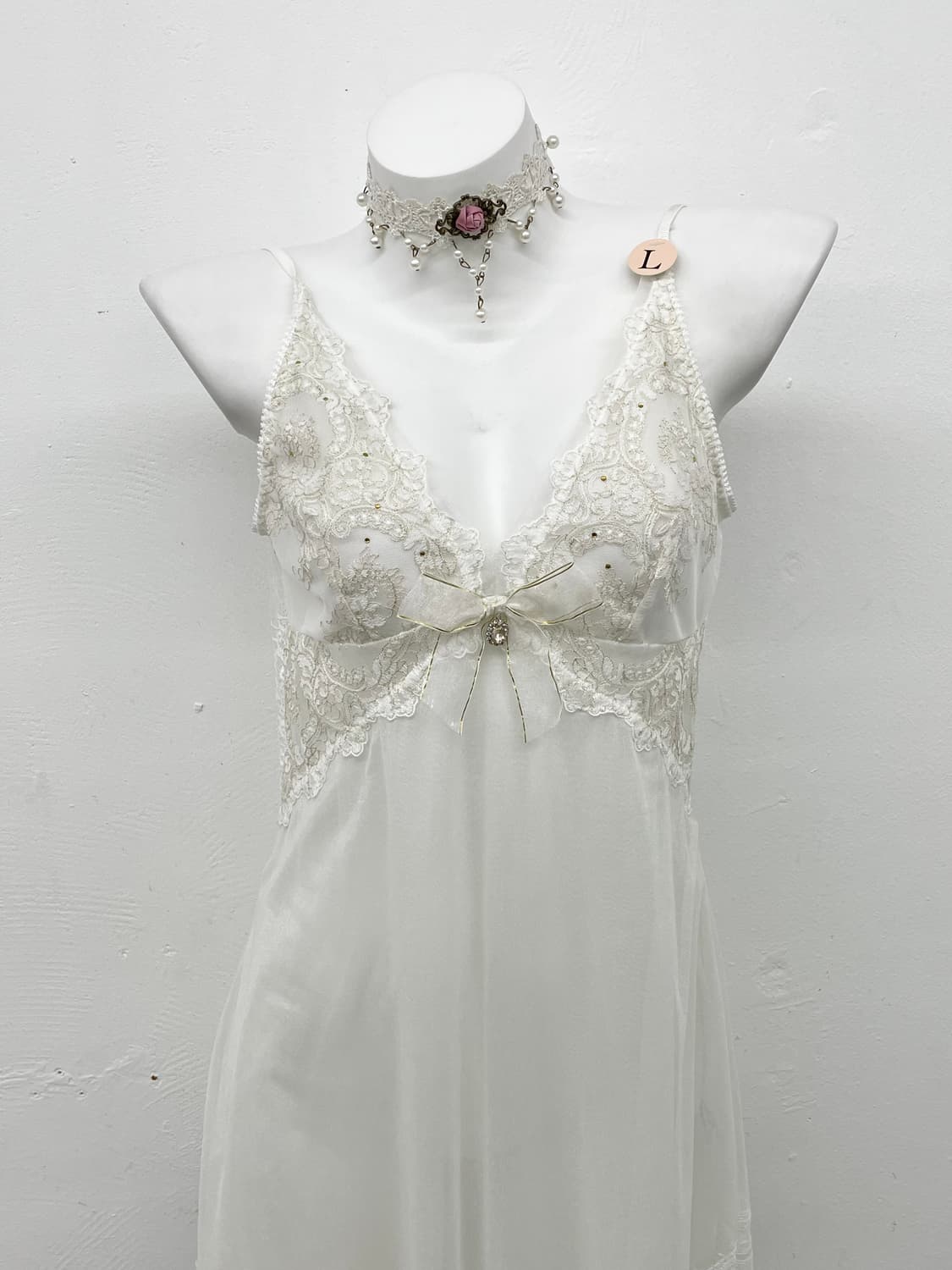 에블린 퓨어 레이스 슬립 상품이미지2