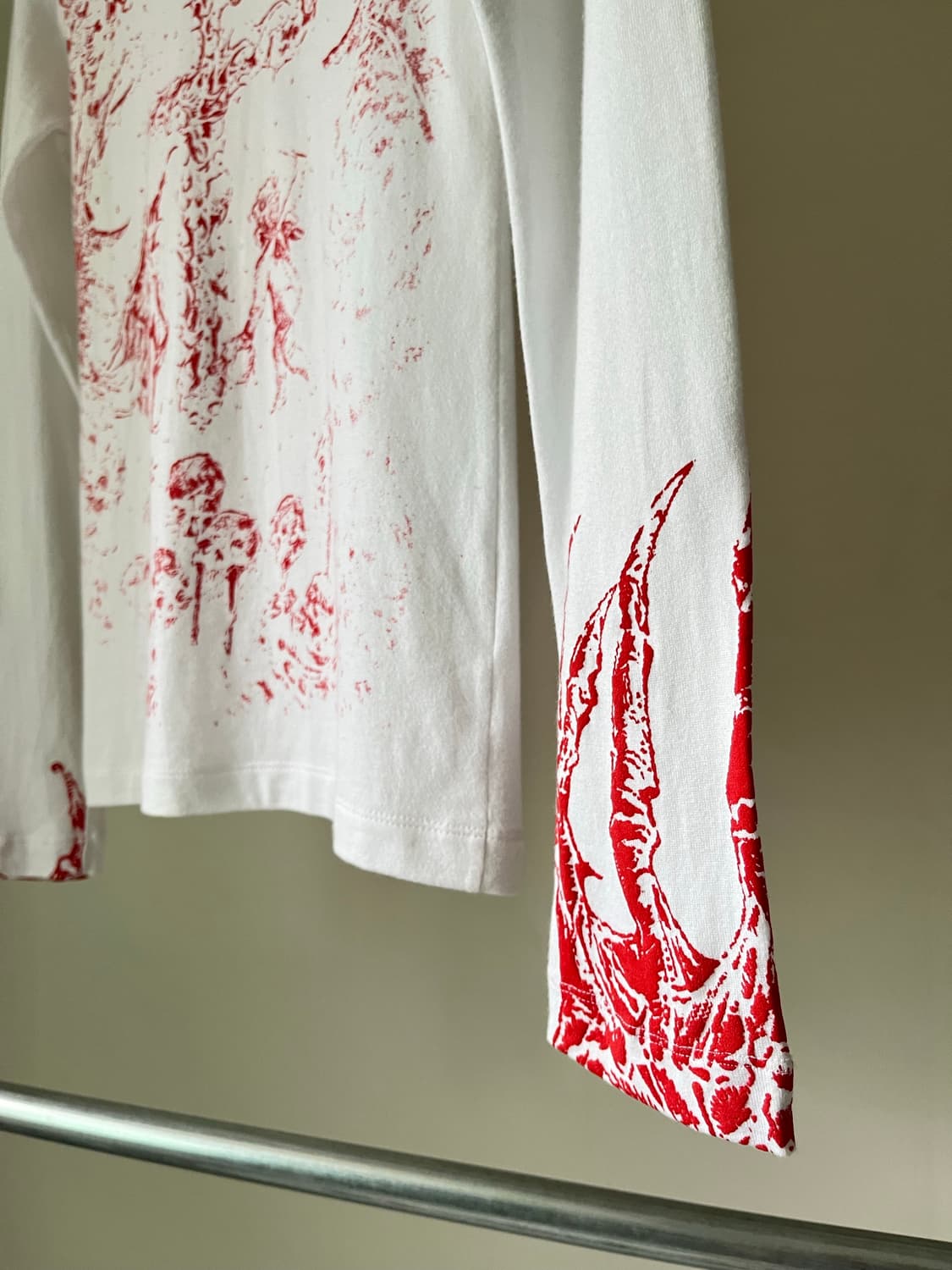 Yasuyuki Ishii Cross Design Printed LS 상품이미지8