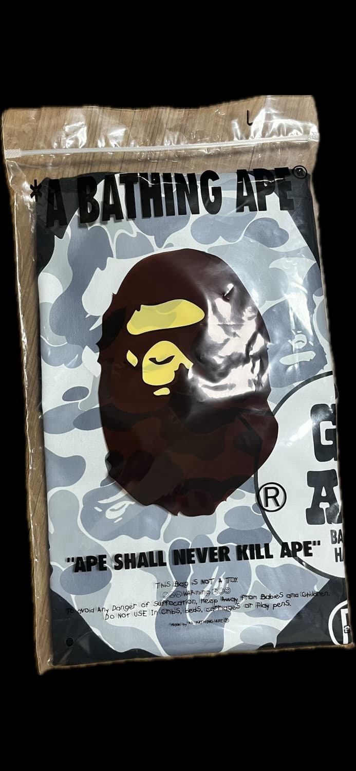 베이프 ABC 카모 빅 에이프 헤드 티셔츠 상품이미지3