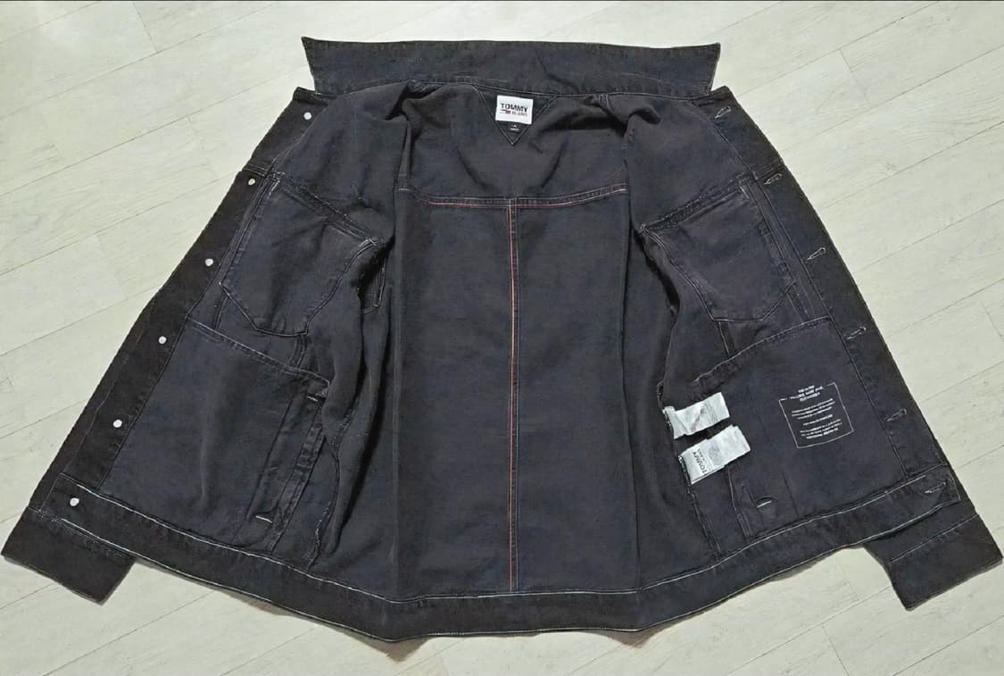 {초레어템} 타미 흑청 데님 자켓 [L] 상품이미지3