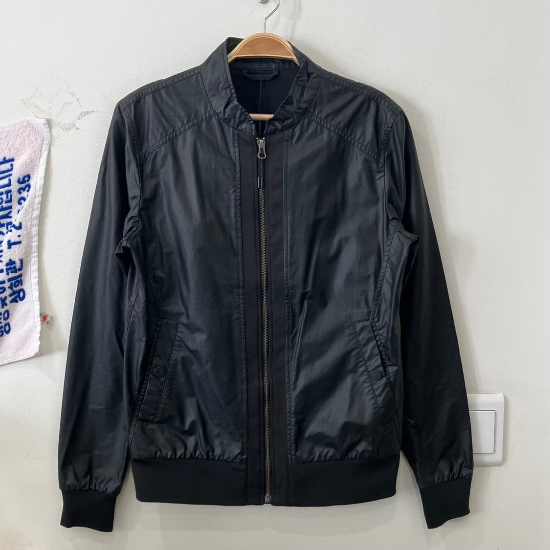 38 노스페이스 바이커 봄버 블루종 자켓 상품이미지1