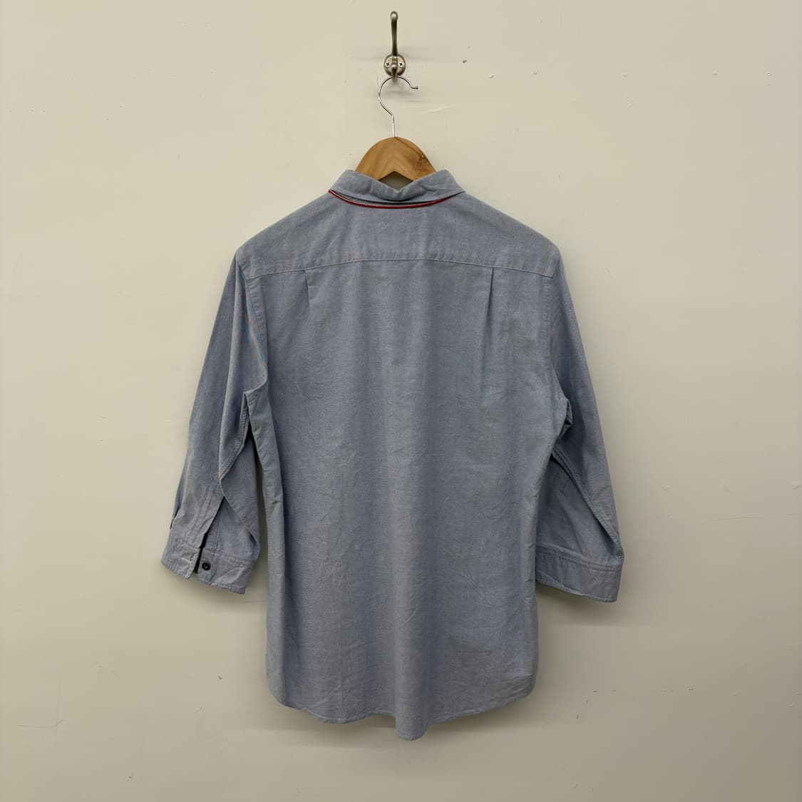 빔즈 컬러 버튼 포인트 셔츠 여성 L 상품이미지5