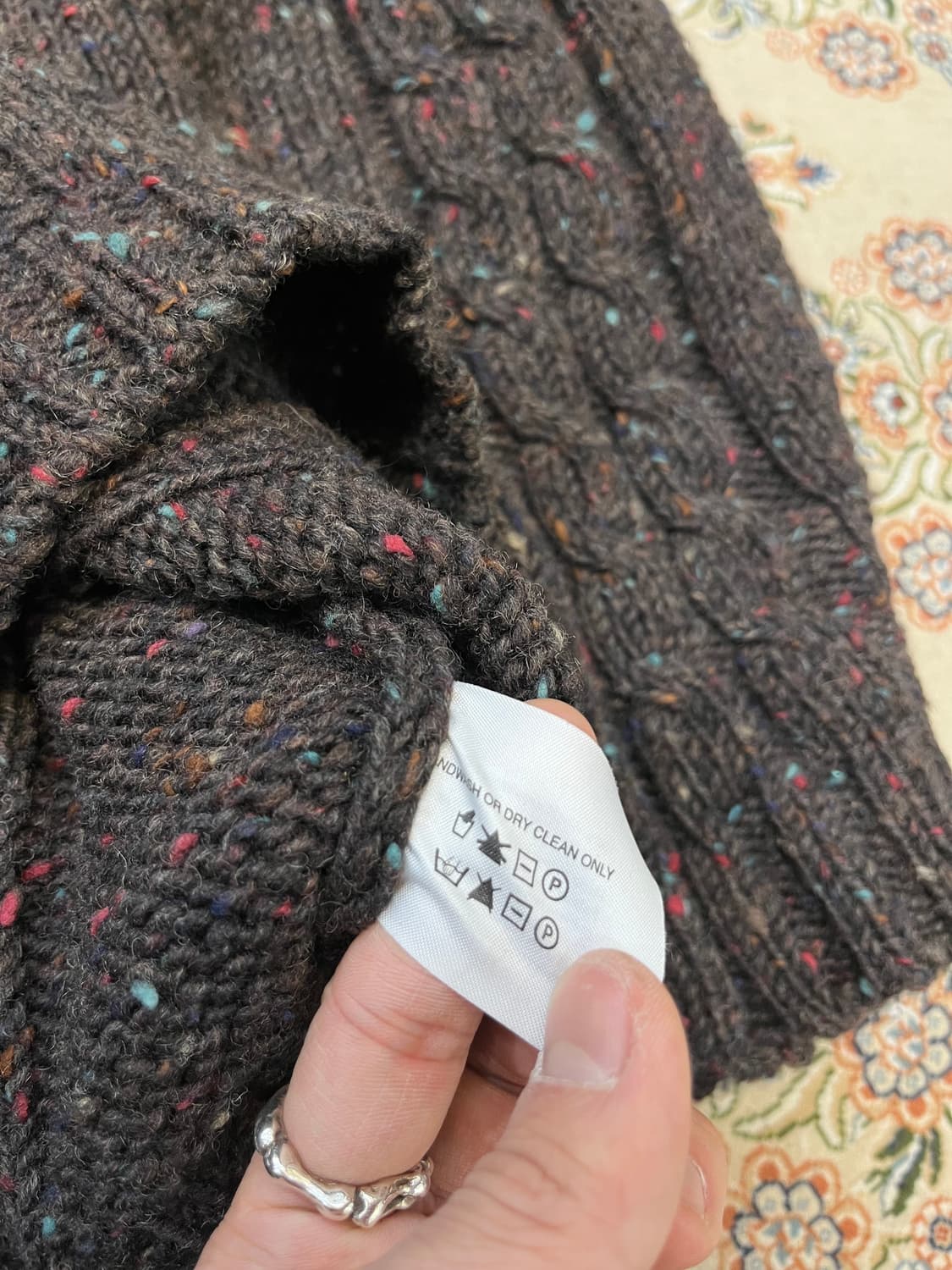 하울린 케이블 니트 상품이미지6