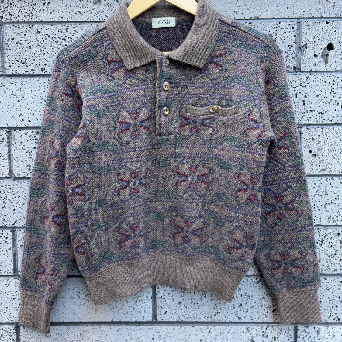 Tokyo Cross 페어아일 니트 풀오버 상품이미지3