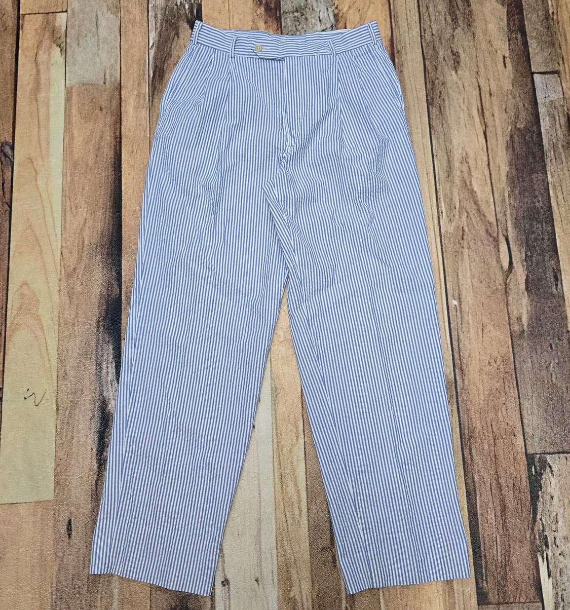 Vintage 80~90s Barry Bricken 배리 브리켄 시어서커 상품이미지1