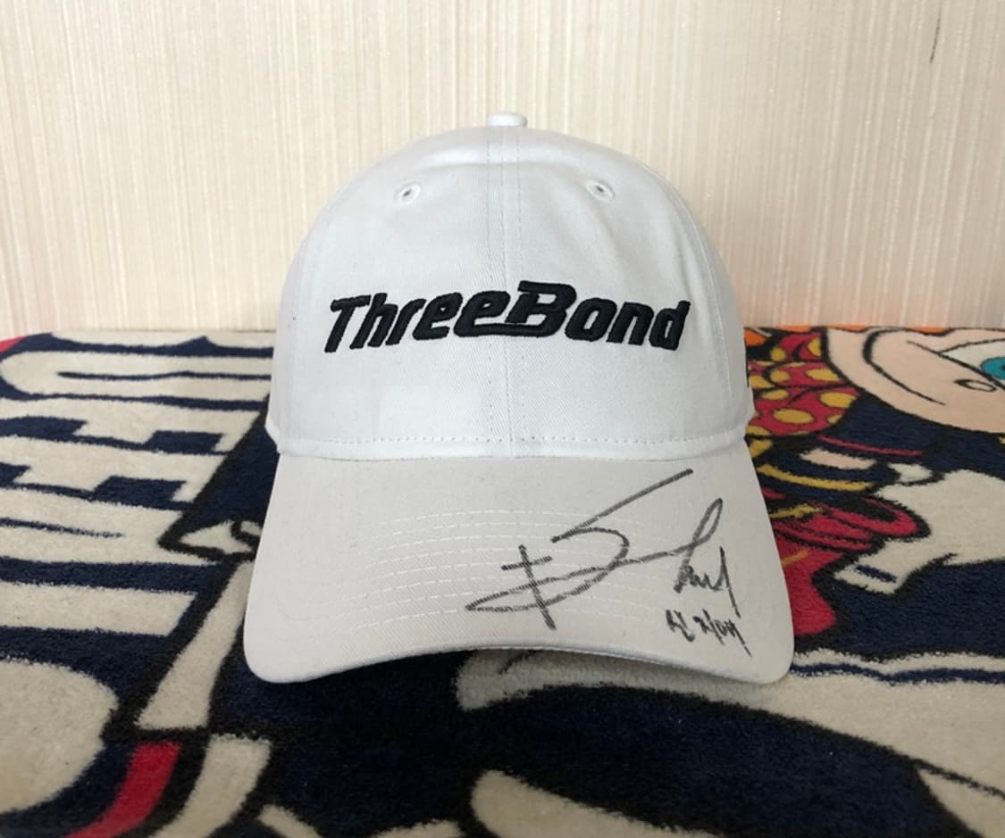 뉴에라 스리본드(Three Bond)스폰서 골프모자/신지애프로 싸인모자 상품이미지4