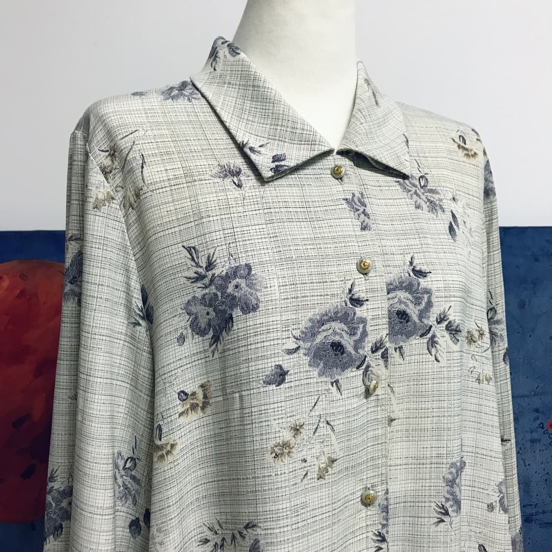 B3) Japan Vintage Blouse  상품이미지4