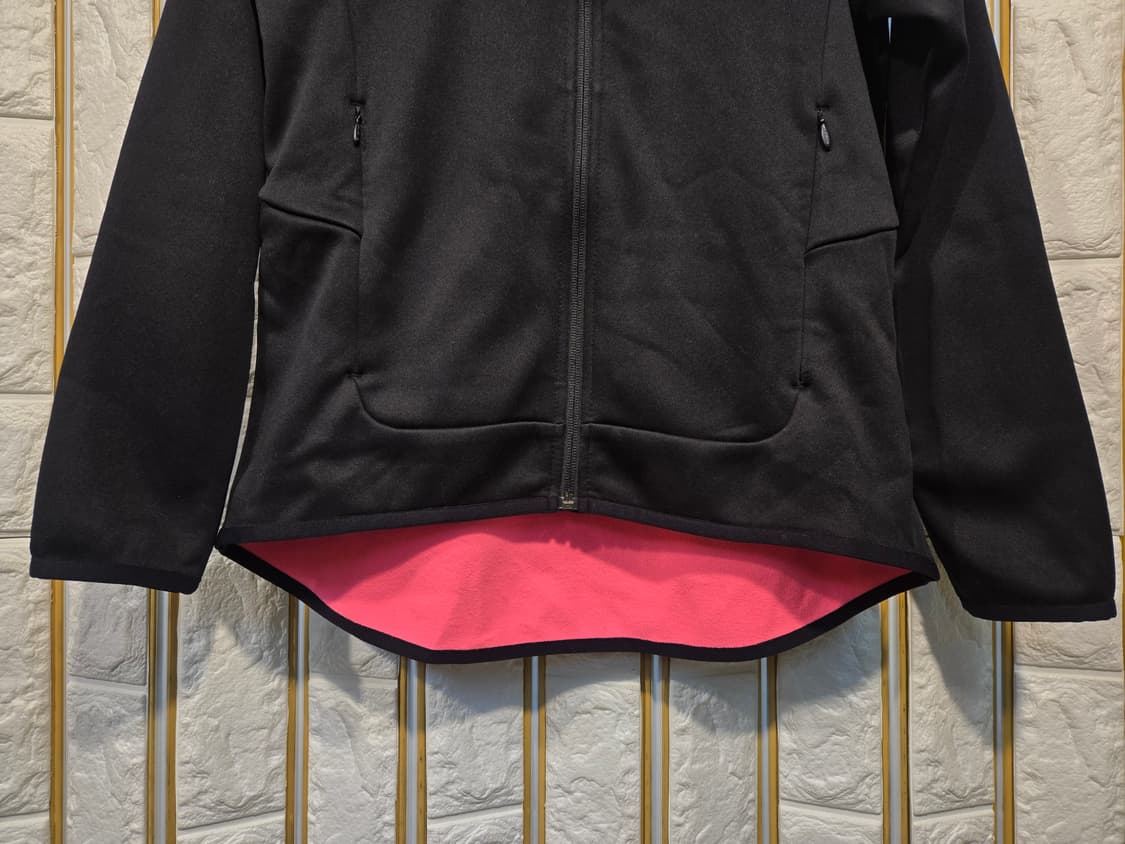 데상트 여성 기모 후드집업 져지 트레이닝상의 M 새상급 상품이미지5