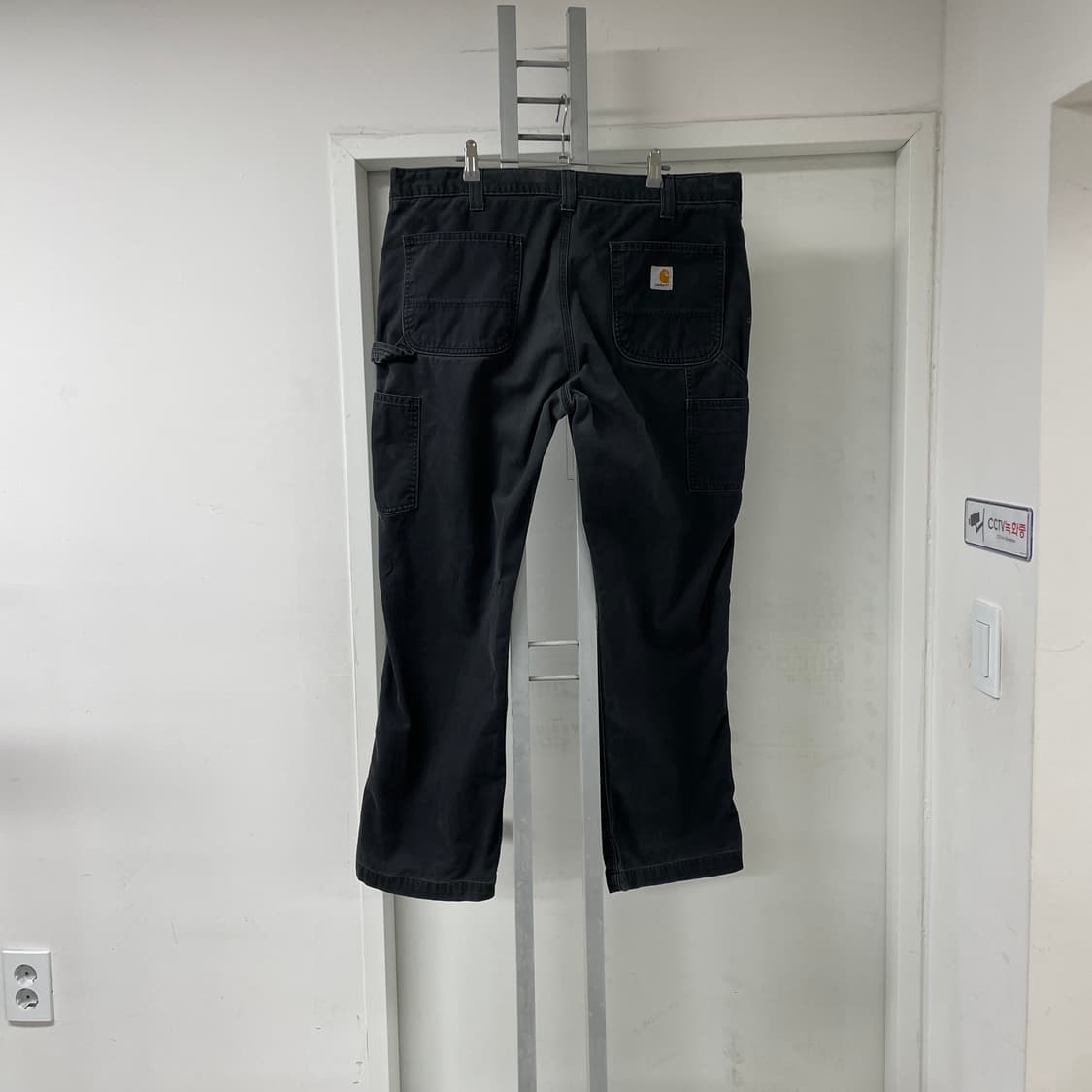 칼하트 워크 팬츠 블랙 38X30 상품이미지1