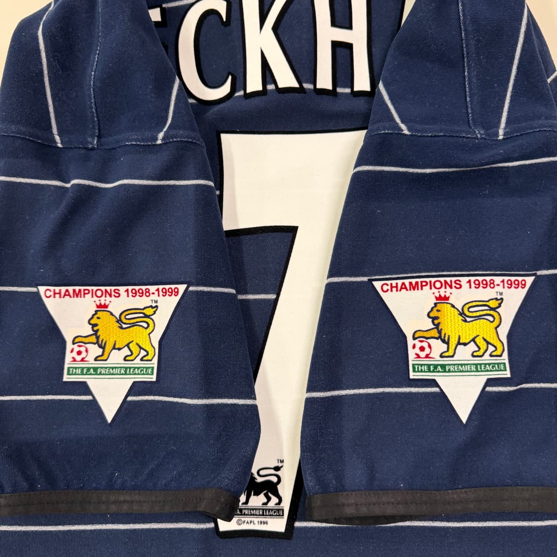 00-01 맨유 어웨이 베컴 유니폼 상품이미지4