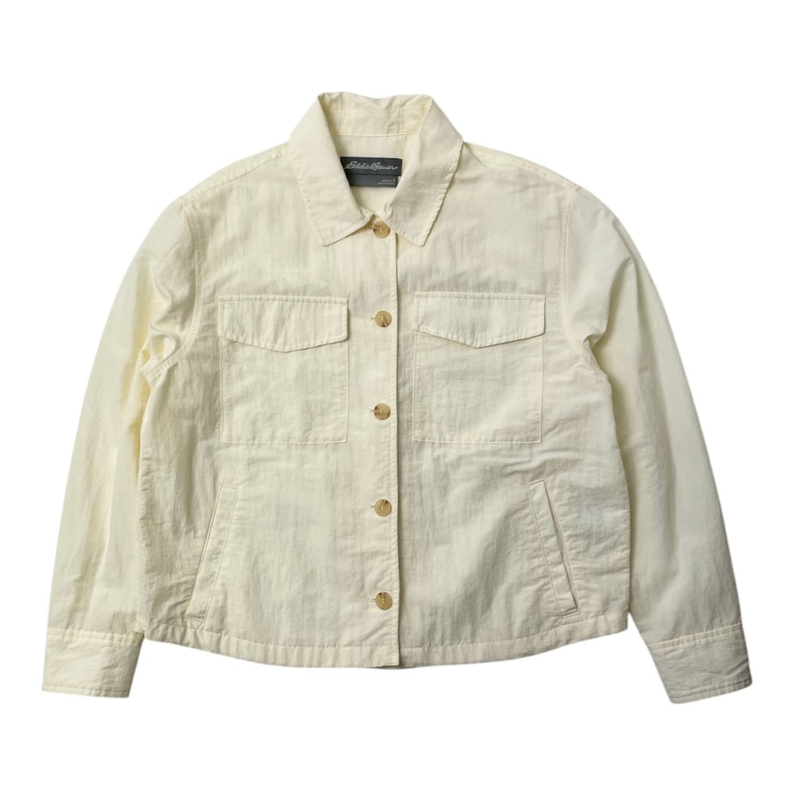 [중고] 에디바우어 얇은 여성 숏 코트 셔츠 자켓 S 상품이미지2