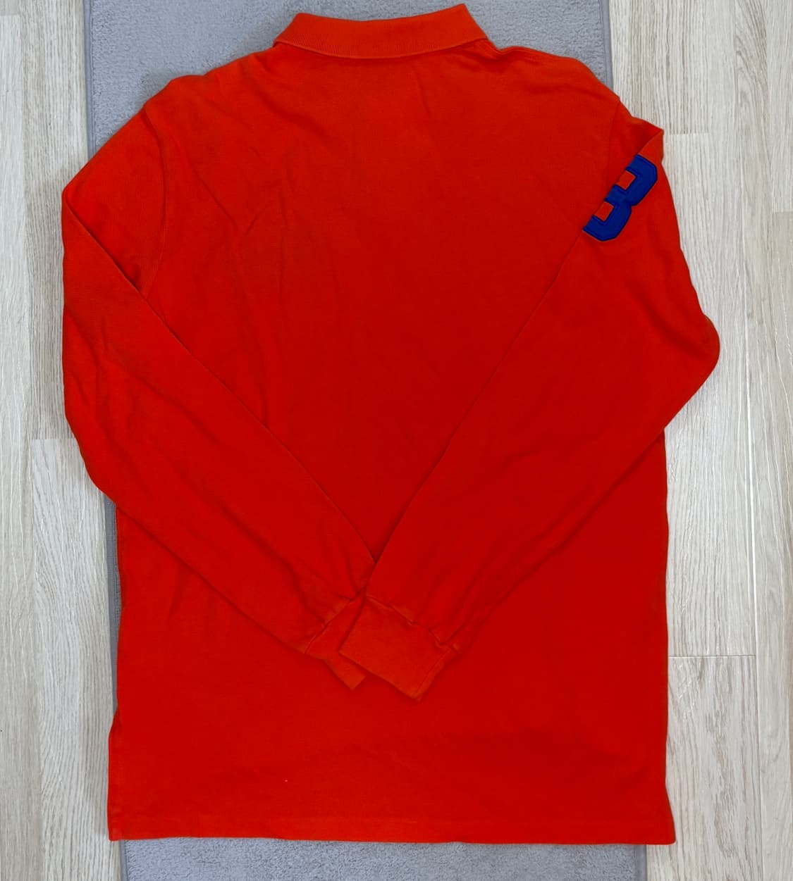 [S급] 🍊 폴로 랄프로렌 빅포니 긴팔 오렌지 L 상품이미지3