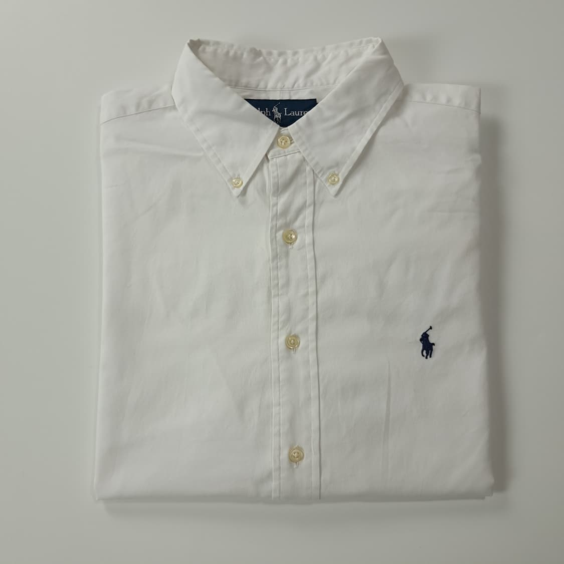 CK512 XL 폴로 90s 홍콩판 버튼다운 화이트 셔츠 남방 상품이미지8