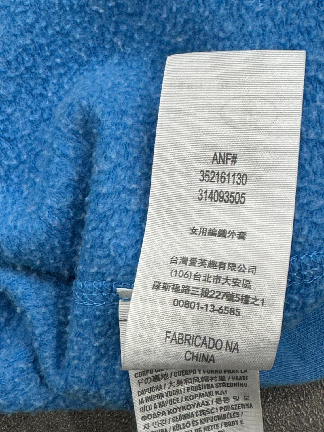 홀리스터 후드집업 블루 상품이미지6