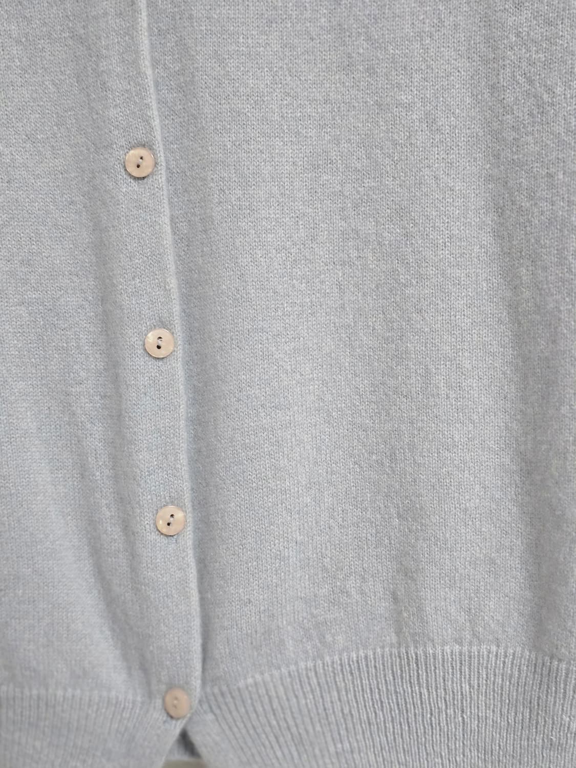 로엠 roem 캐시미어100 가디건 하늘색 상품이미지5