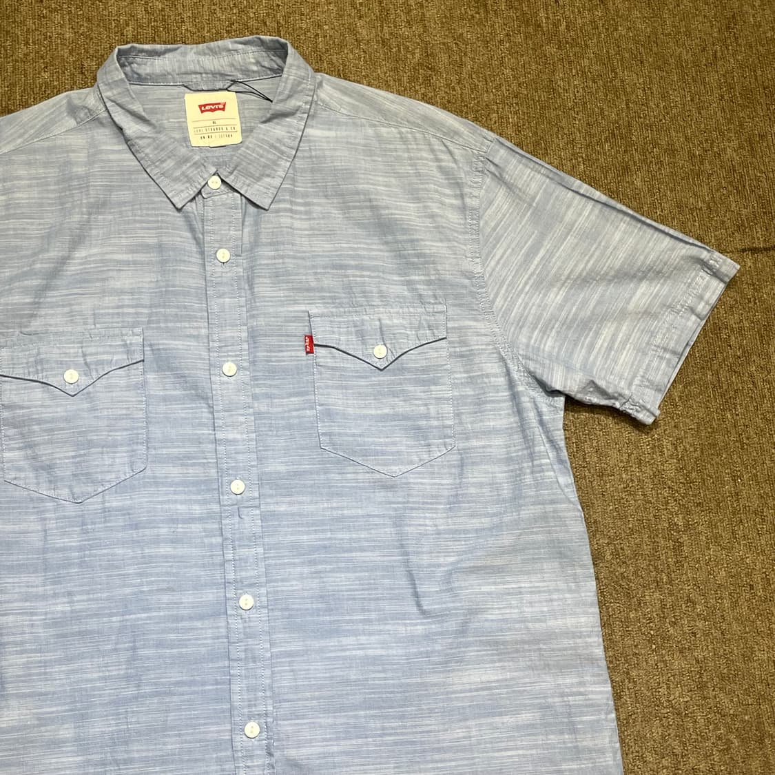 (XL) Levi's 리바이스  포켓 반팔 셔츠    상품이미지5