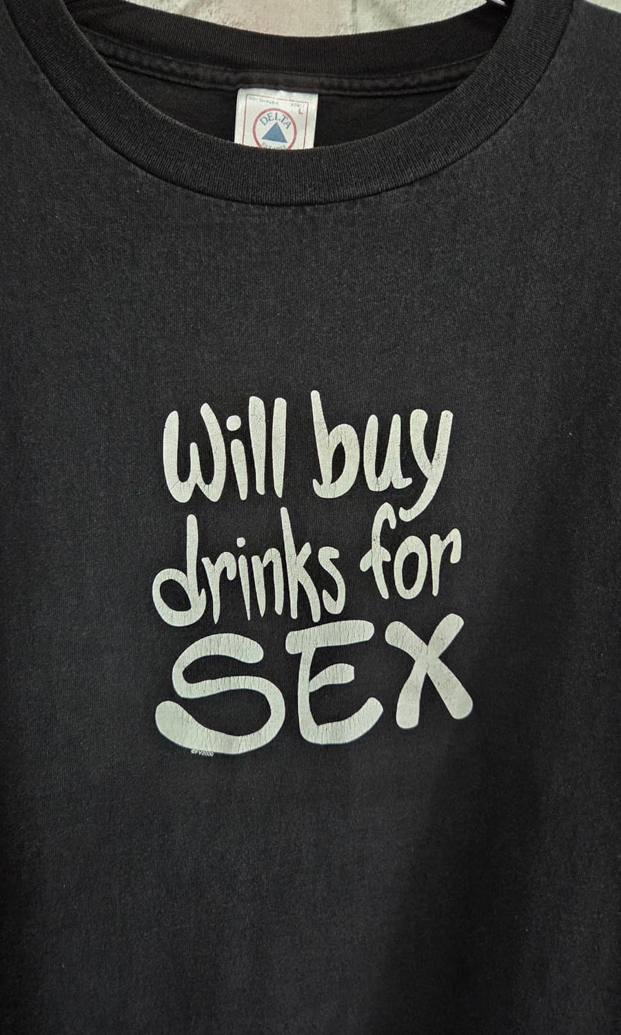 "Will buy drinks for sex" t-shirt 상품이미지1