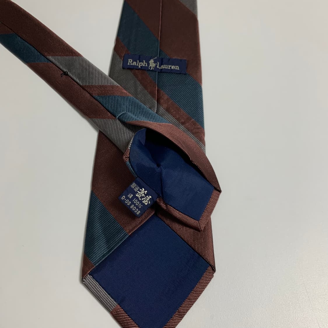 폴로 랄프로렌(POLO) 레지멘탈 클래식넥타이 100실크 A+등급 8cm 상품이미지7