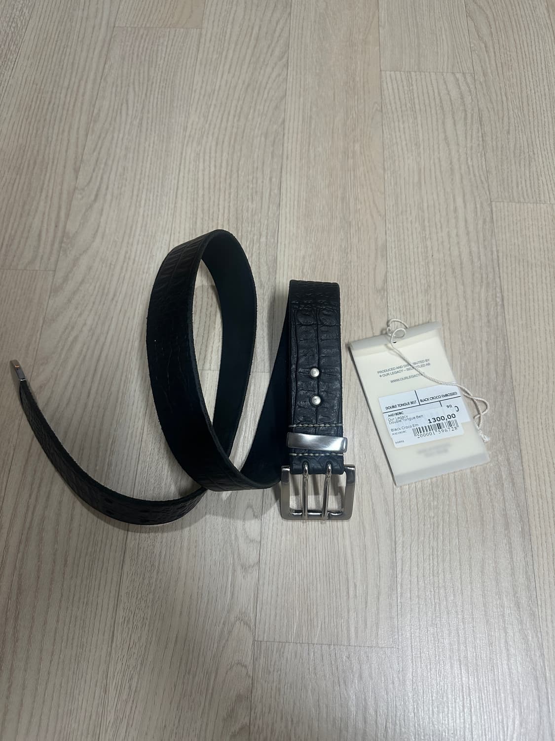 (90) 아워레가시 4cm 더블 벨트 상품이미지3