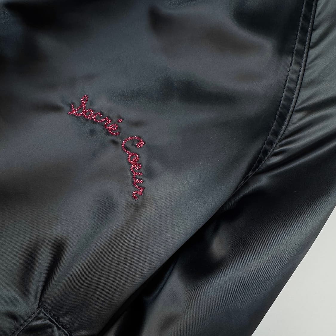 메종키츠네 새틴 테디 블루종 상품이미지4