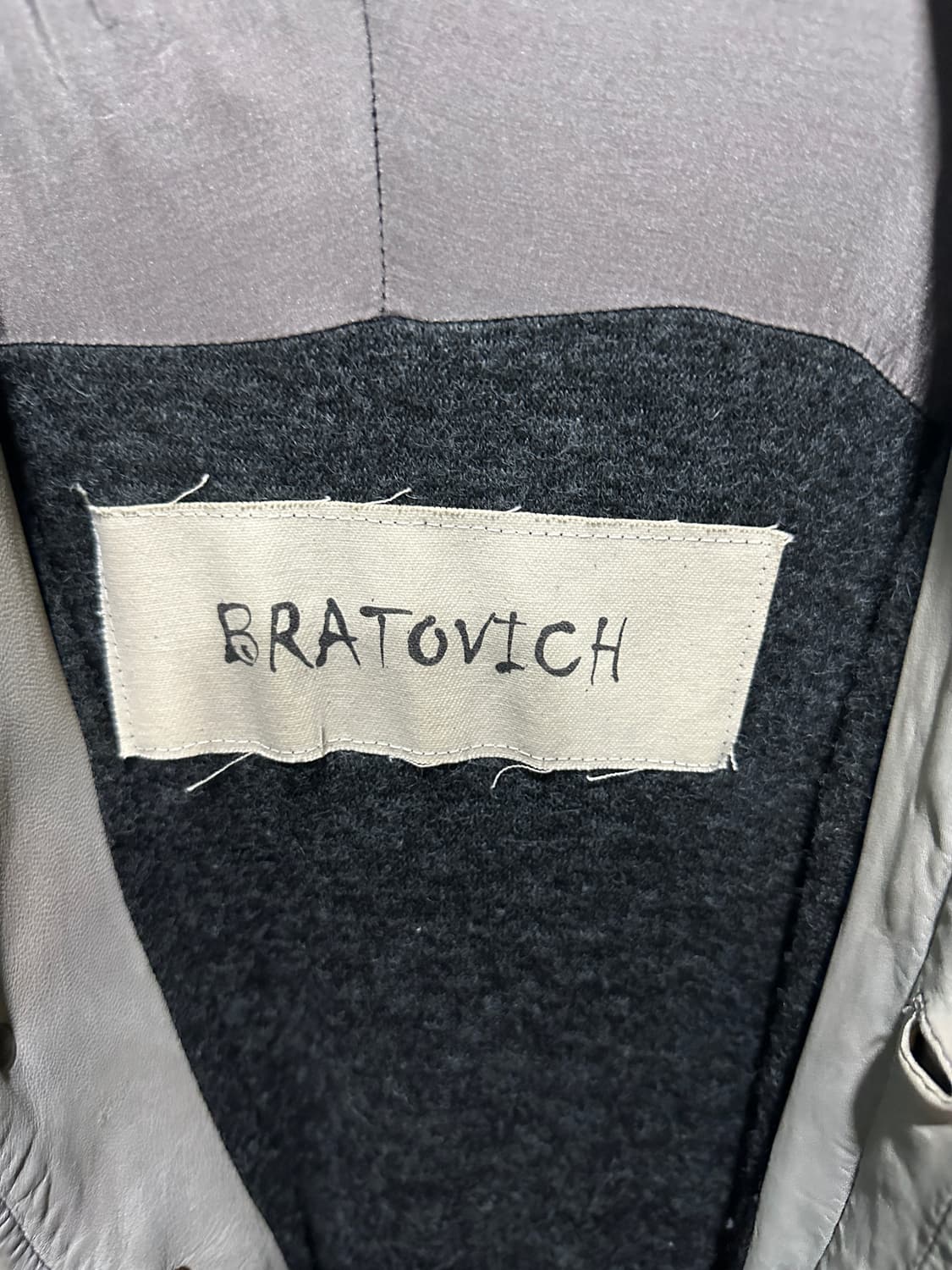 조르지오 브라토비치 양가죽 후드자켓 48 상품이미지4