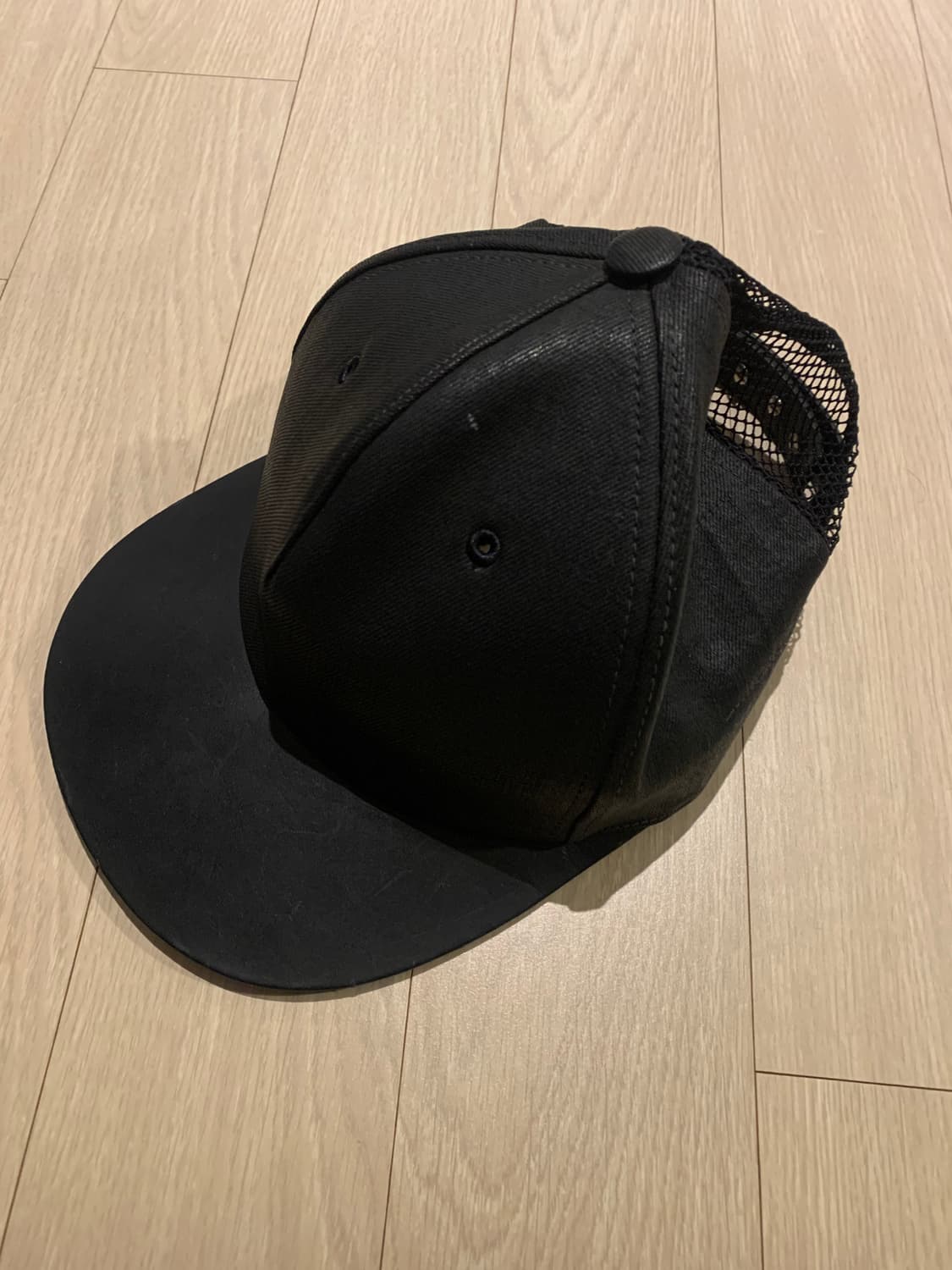 릭오웬스 레더 매쉬캡 상품이미지1