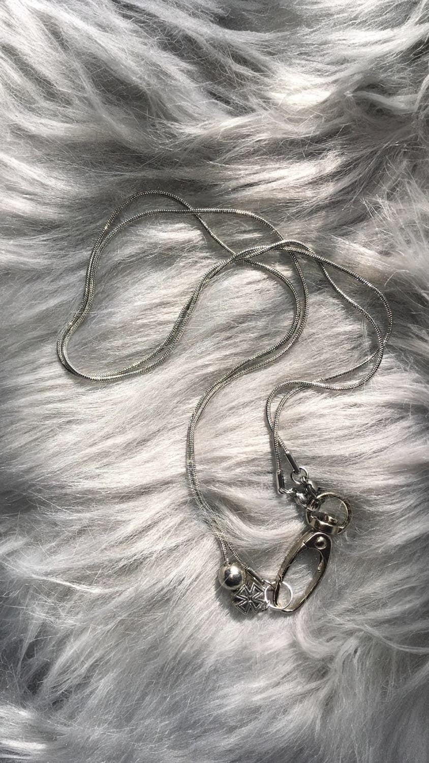 Sliver cross necklace 상품이미지4