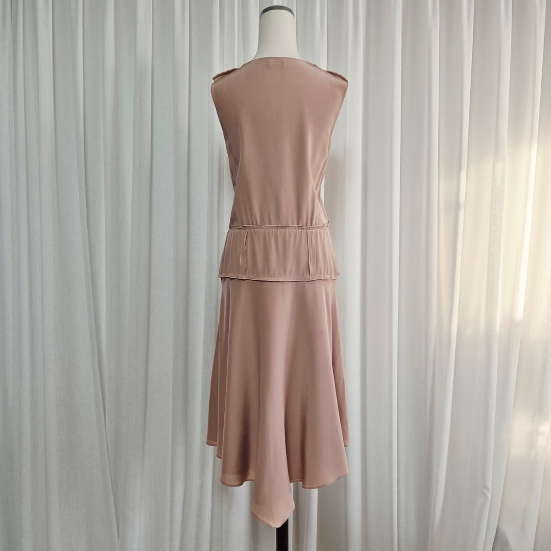 조셉 JOSEPH 실크100 언발란스 원피스 드레스 (4455) 상태최상 상품이미지4