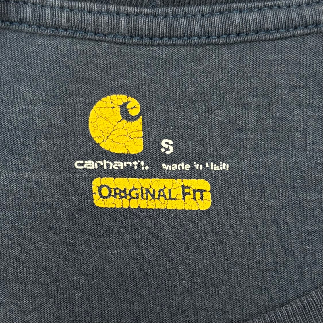 Carhartt 칼하트 사이드로고 네이비 S 상품이미지6