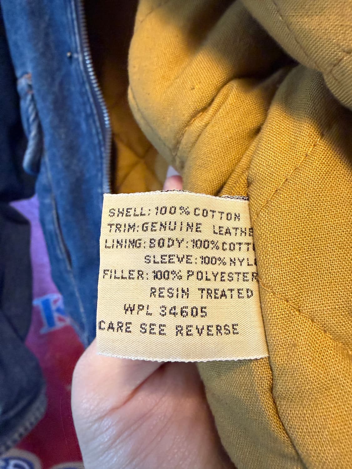 샤이야 라보프 리바이스 청자켓 XL 상품이미지5