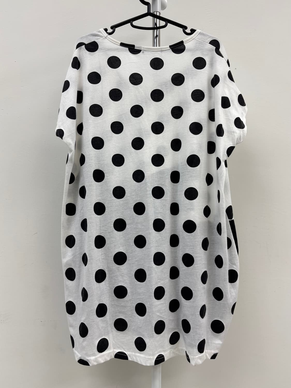 빈티지 도트 반팔 원피스 상품이미지6