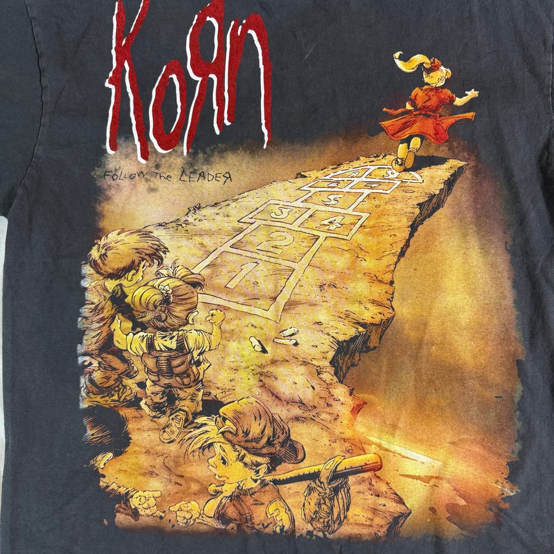 Korn – Follow the Leader 1998 빈티지 티셔츠  상품이미지3