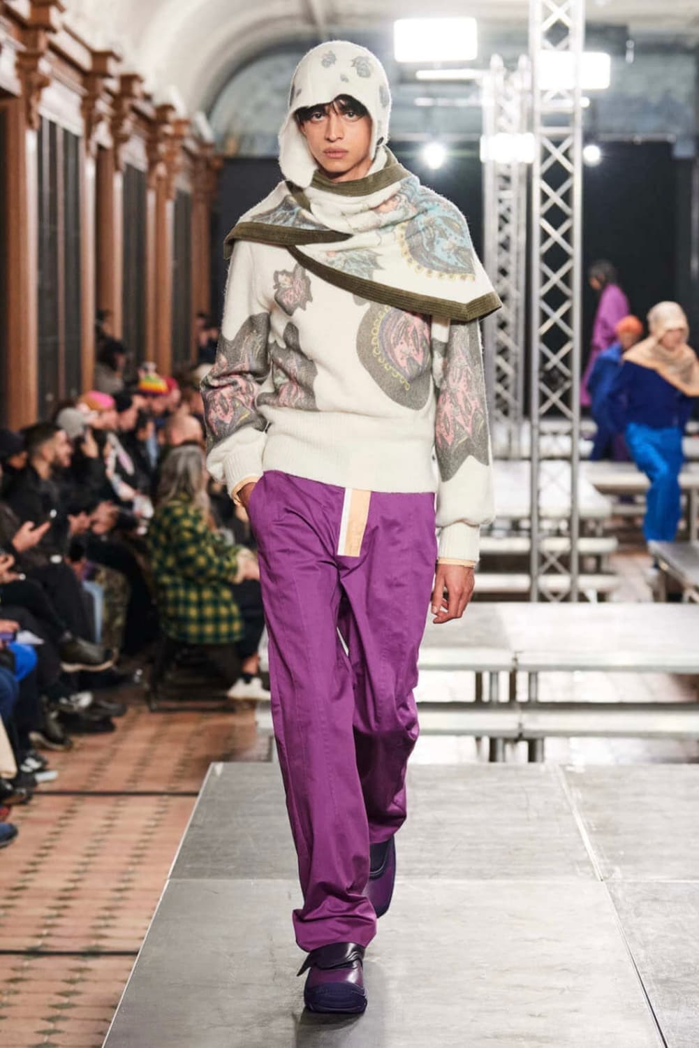 키코 코스타디노브 안젤로스 자카드 니트 상품이미지1