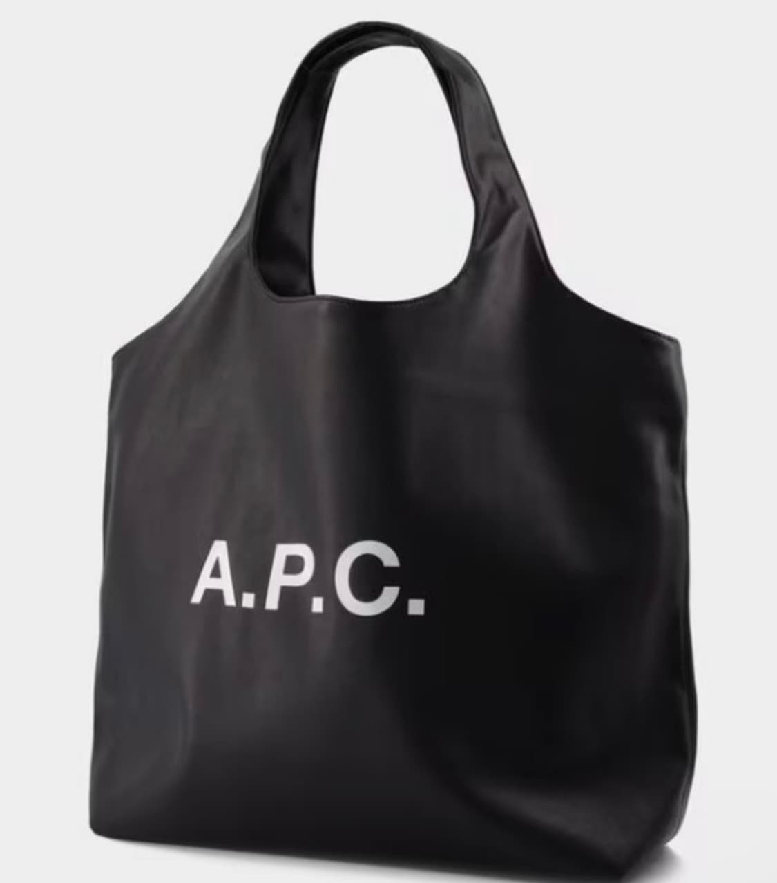 아페쎄 니논 리사이클 레더 토트백 블랙 상품이미지5
