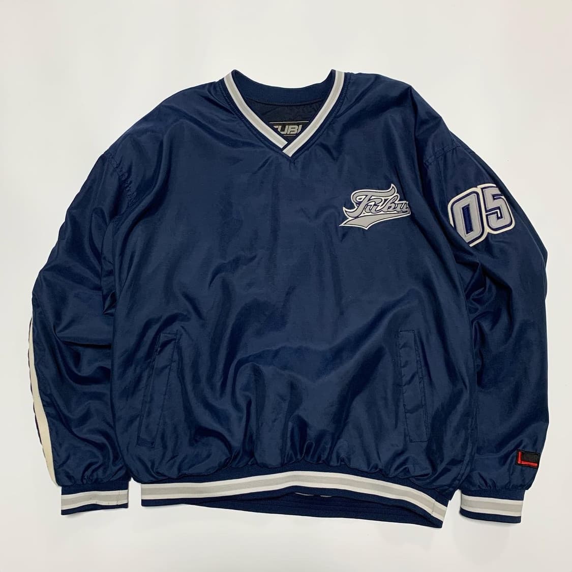 FUBU 푸부 백로고 웜업셔츠 상품이미지1