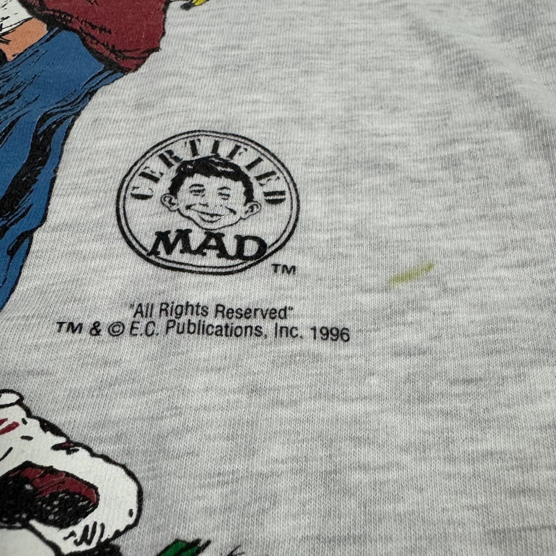 빈티지 90s MAD TV 매드 매거진 카툰 티셔츠 상품이미지7