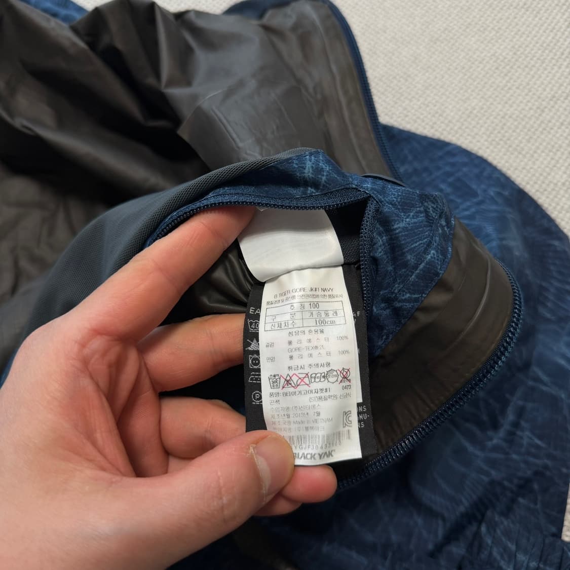 블랙야크 40주년 고어텍스 바람막이 자켓 상품이미지5