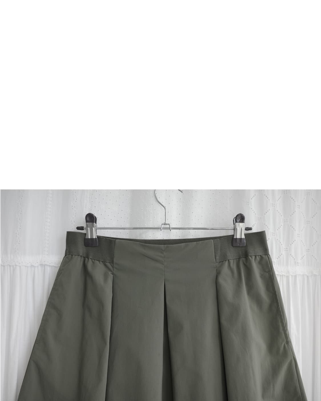 Uniqlo khaki skirt 상품이미지3