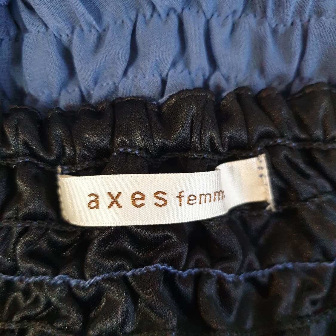 Axes Femme(엑시즈팜) 빈티지 퍼프 쉬폰 원피스 상품이미지6