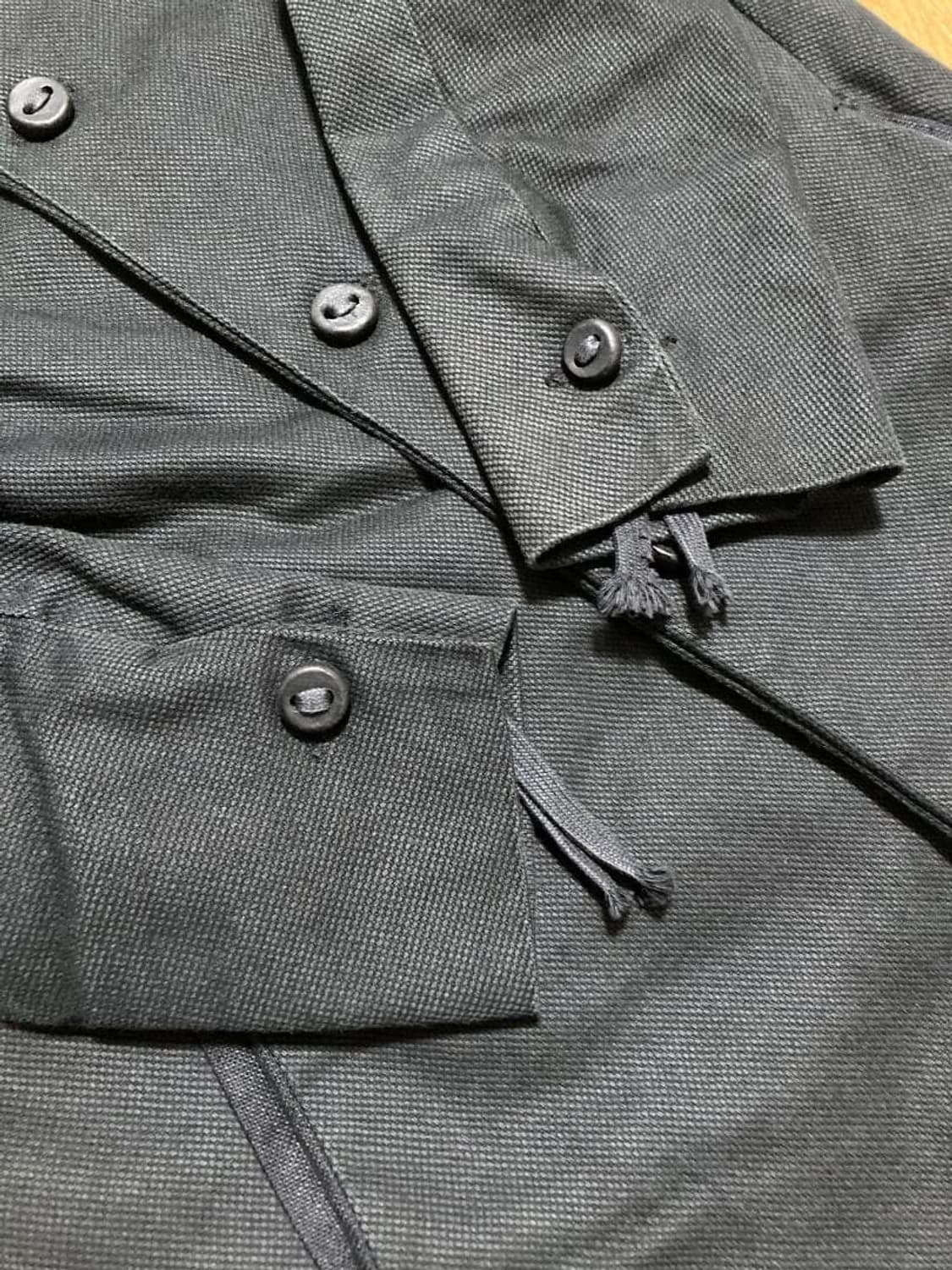 보리스비잔사베리 사선 코트 상품이미지5