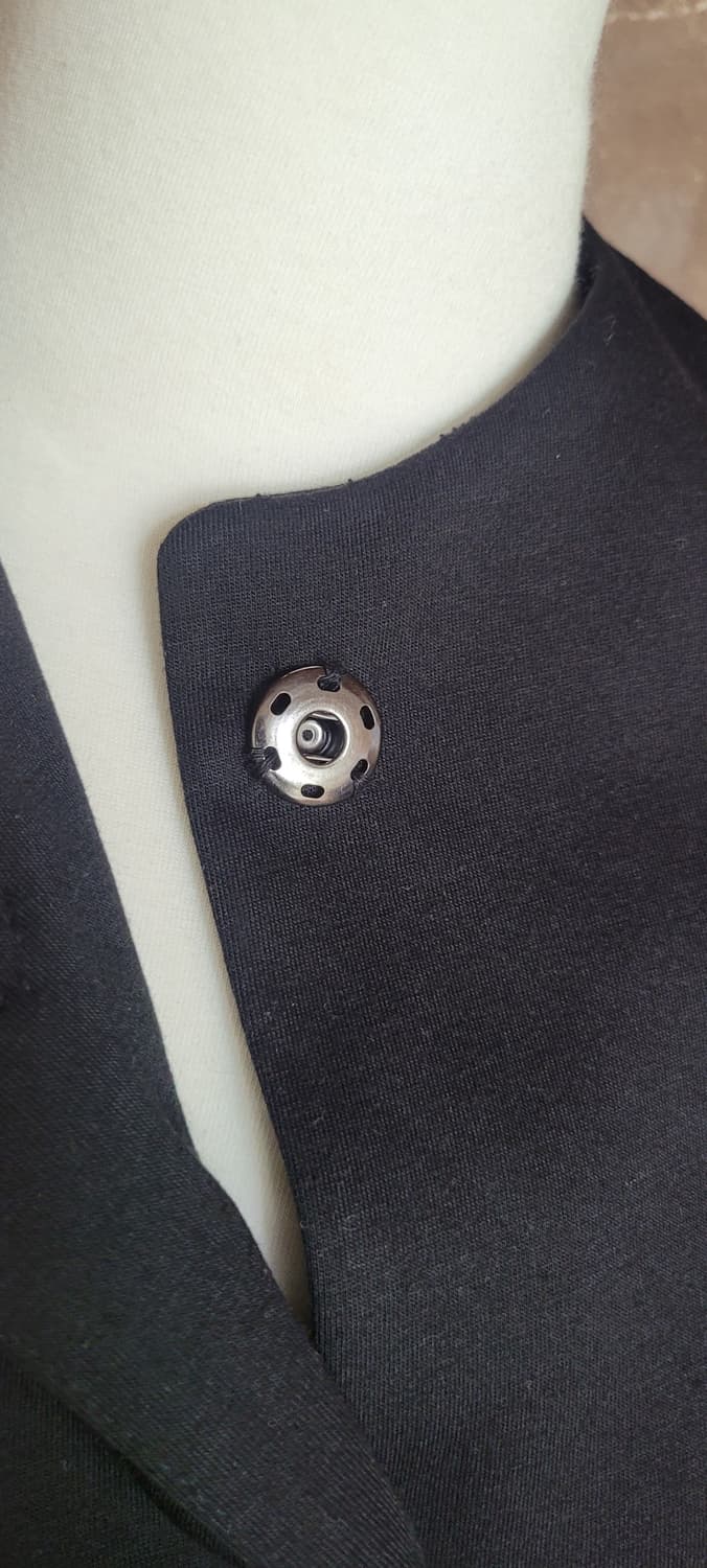 (여성77~88사이즈)여성 칠부 디자이너 자켓(보석단추) 상품이미지7