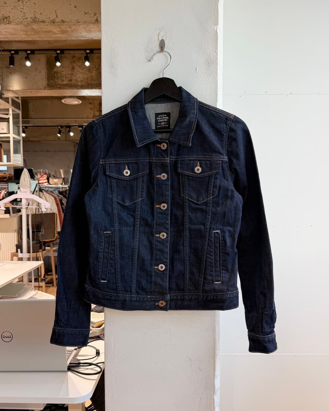 폴로 진스 컴퍼니 데님 트러커 자켓  상품이미지2