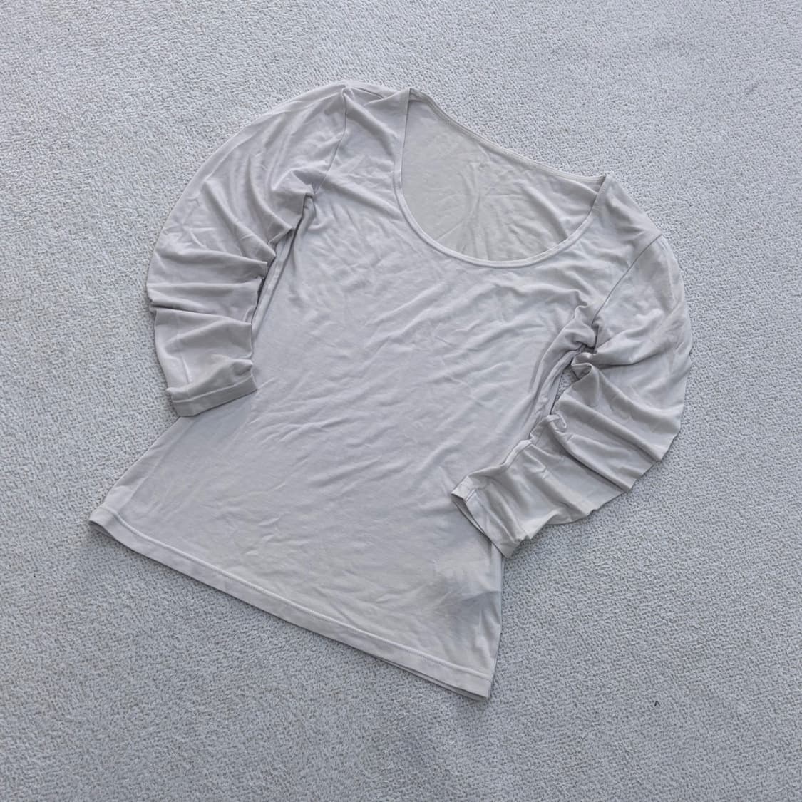 S 유니클로 여성 히트텍 긴팔 티셔츠 0423E 상품이미지1