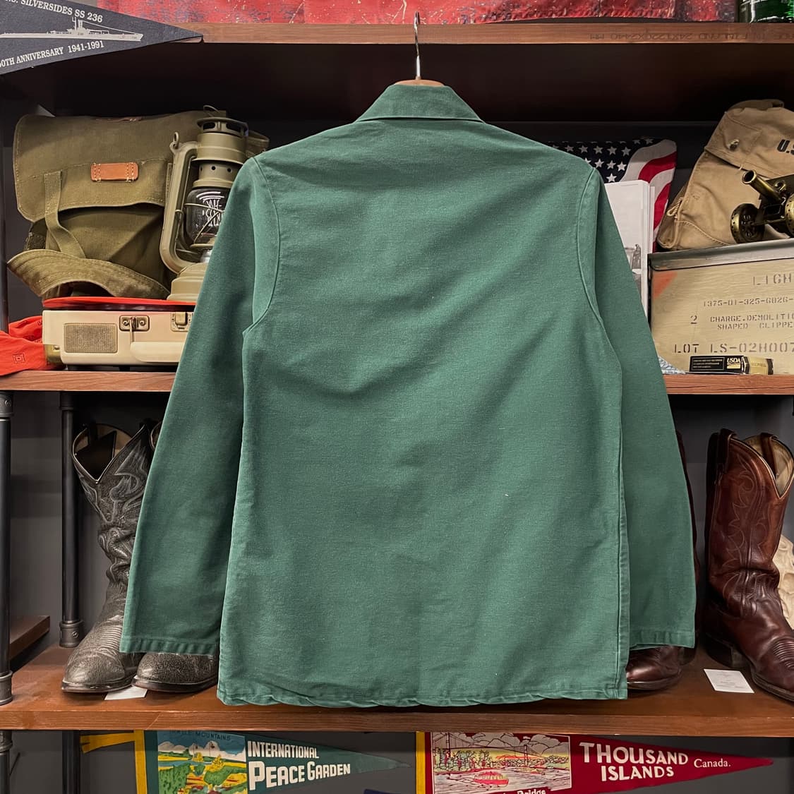 70s 프렌치 워크 자켓 / 빈티지 포켓 초어 자켓 상품이미지2